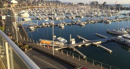 ENEZ BREHAT, Residence LE PORT, Yachthafen, Ihr Balkon am Hafen,