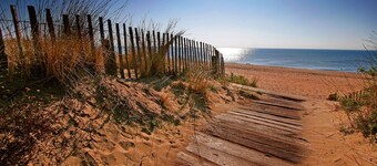 For rent; villa in the center of a resort, quiet area in Valras Beach