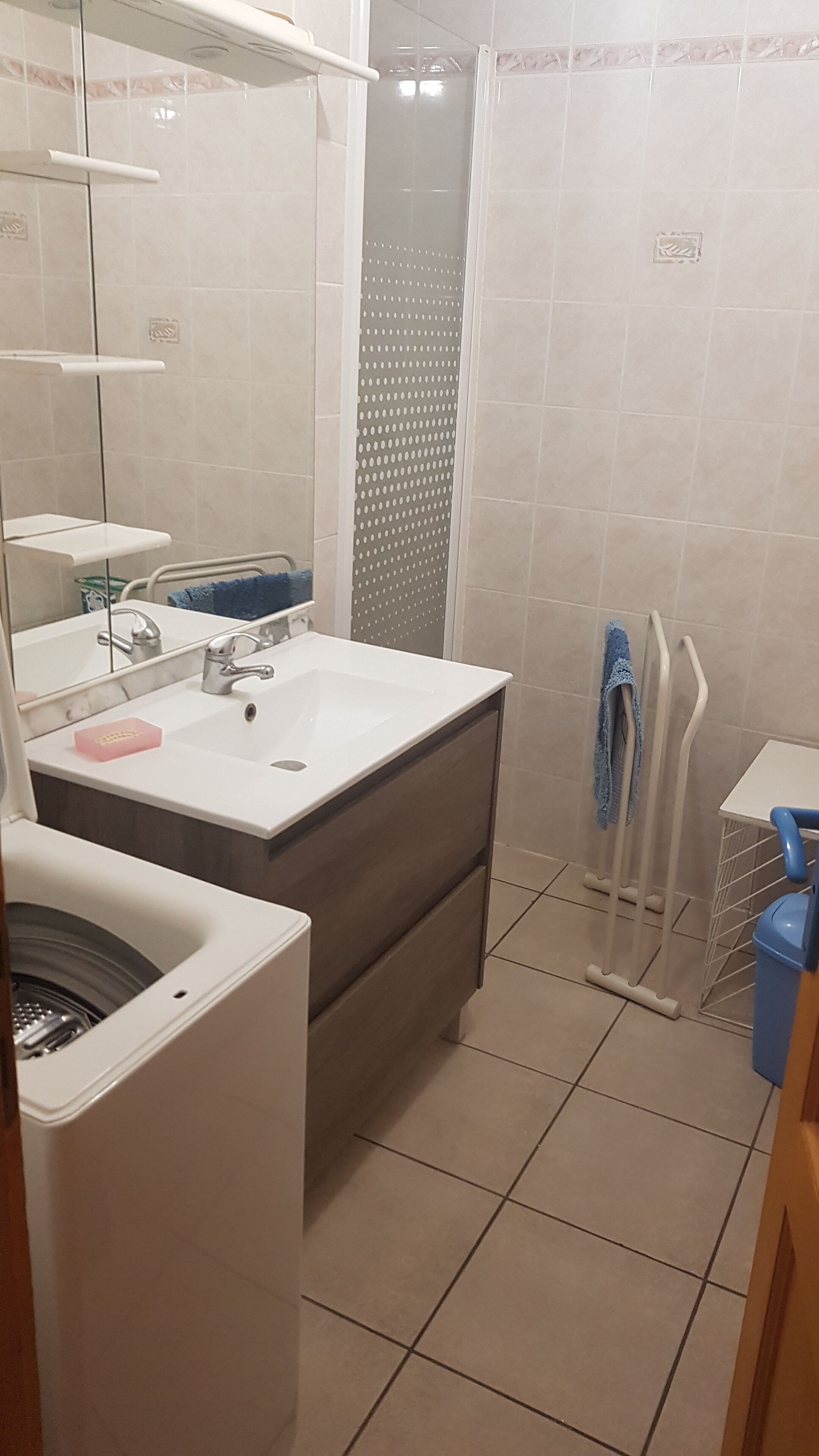 Dusche, Toilettenpapier