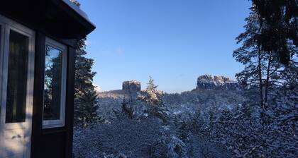 Exclusive holiday home for 8-10 people with sauna, barbecue area, 5 parking spaces