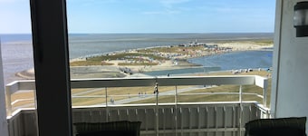 Appartement mit traumhaftem Blick über Nordsee und Wattenmeer.