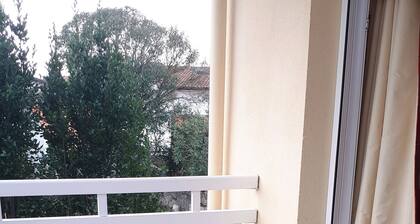 Appartement T2 + 2 terrasses + 1 PARKING Privé Sécurisé + WIFI + TV.