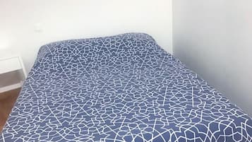 1 bedroom, iron/ironing board, travel crib, WiFi