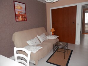 TV, books - Apartment in very quiet building (Royan)