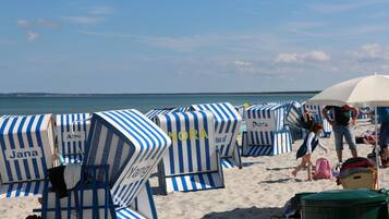Tæt på stranden