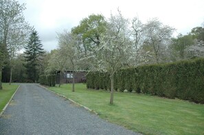 Property grounds - CHALETS in the countryside on wooded grounds, pets welcome (Pertheville-Ners)