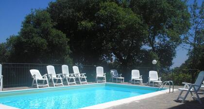 panoramica casa con piscina privata