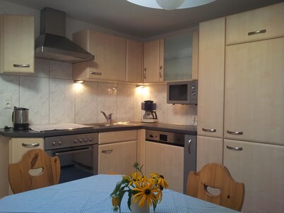 Holiday home with animals, herbs, and natural wonder