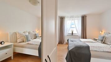 1 Schlafzimmer, Reisekinderbett, WLAN, Bettwäsche