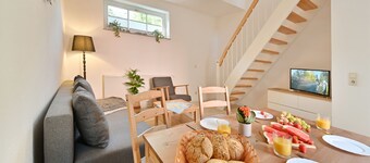 Modern apartments in a historic setting near the old town and the harbor