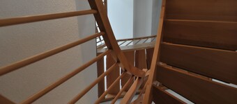 モダンな120㎡の家、中央の場所、最大10 p。