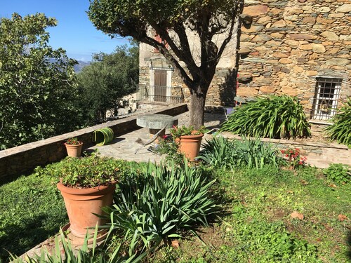 traditional stone village house