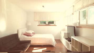 2 chambres, fer et planche Ă  repasser, Wi-Fi gratuit, draps fournis