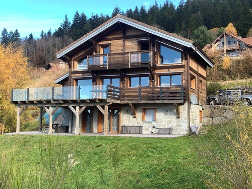 Location saisonnière appartement indépendant dans chalet vue lac et GERARDMER