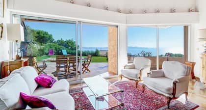Herrliche sonnige Villa mit Meerblick und Swim Spa am Mont des Oiseaux
