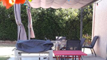 Opções para refeição ao ar livre