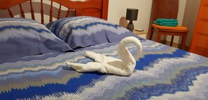 2 間睡房、熨斗/熨衫板、Wi-Fi、床單