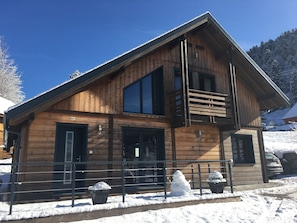 Exterior - Chalet BLANCHEMER with Sauna and Jacuzzi PMR Accessibility (La Bresse)