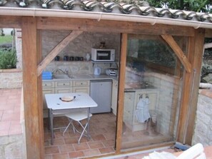 Restauration en plein air