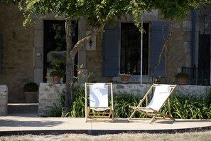 Overnattingsstedets uteområder