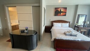 1 bedroom, WiFi, bed sheets, wheelchair access