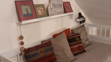 1 slaapkamer, reisbedje, gratis wifi, beddengoed