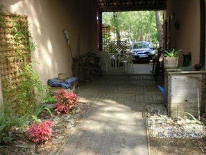 Outdoor dining - Seaside and woodland vacations near San Sebastian, Capital of Culture 2016 (Moliets-Et-Maa)