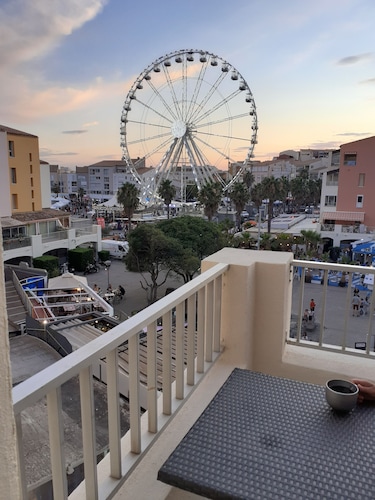 Appartement climatisé de 43 m² avec piscine dans la residence 