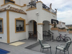 Exterior - Superb private pool house between sea and mountains, calm and relaxation assured (Orihuela (Alicante))