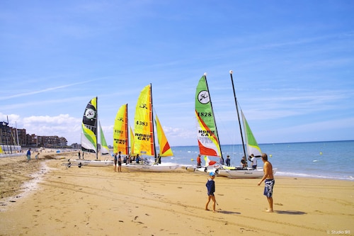 Gîte en bord de mer et proche du centre ville à Cabourg.