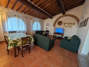 電視、壁爐、書籍