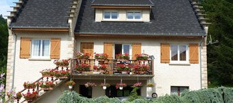 Furnished 4-person apartment in a typical vercors house 