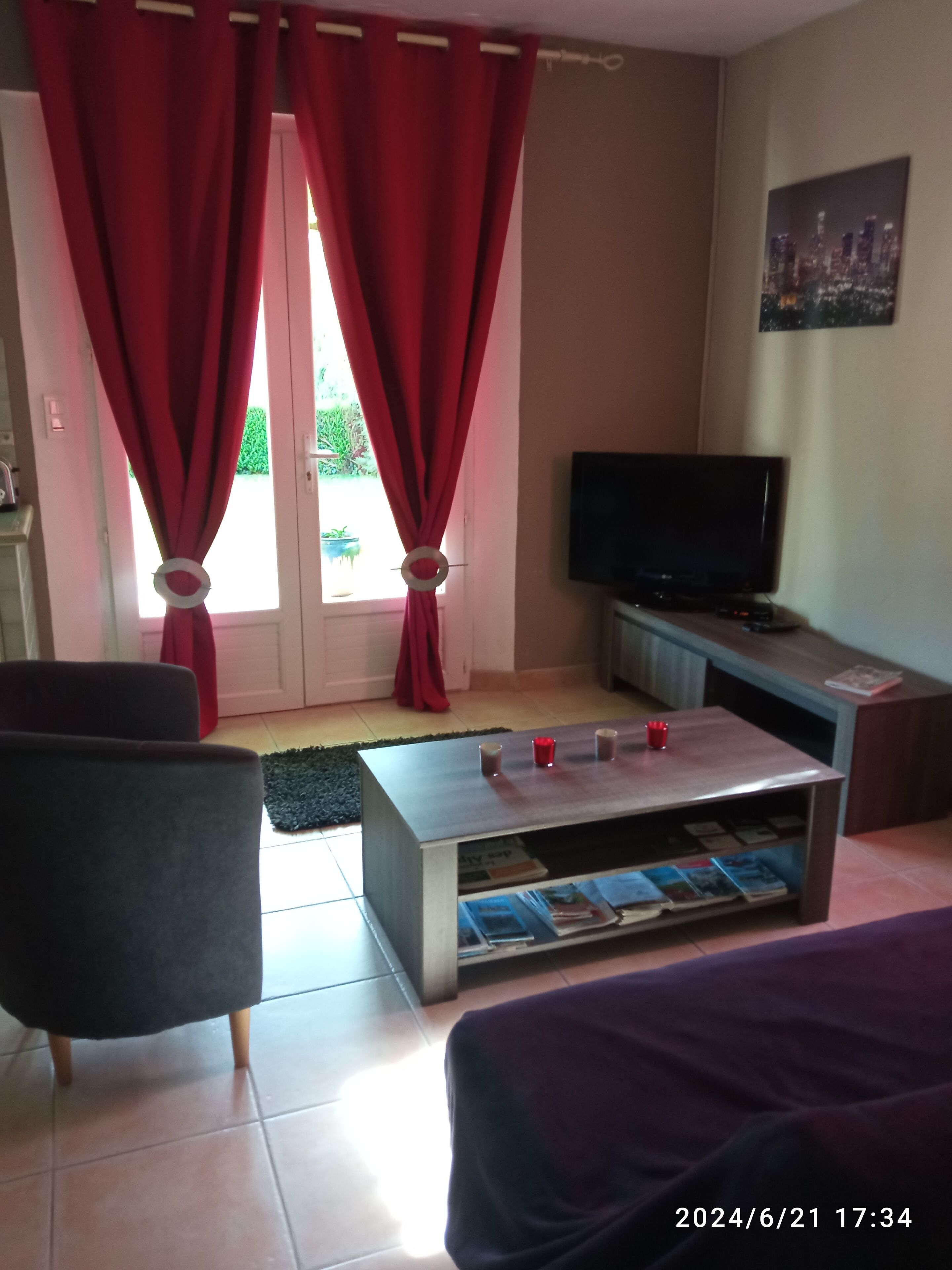 Televisie en een dvd-speler