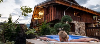  Au Coeur du village, 400m des pistes : Sauna, Bain nordique , cheminée ...