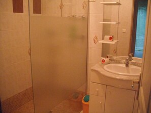 Dusche, Toilettenpapier