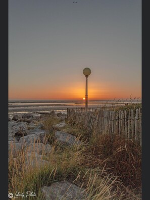 Tæt på stranden