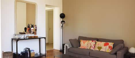 Smart TV, DVD player, books