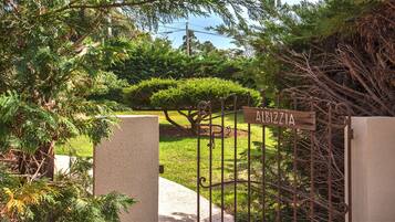 Overnattingsstedets uteområder