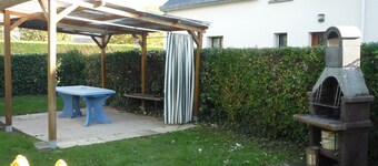 traditionelt hus, privat have, garanteret ro,