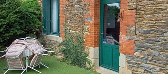 Möbliertes Ferienhaus zwischen Land und Meer