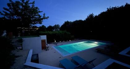 Maison sur les collines de Provence avec vue sur vignoble...