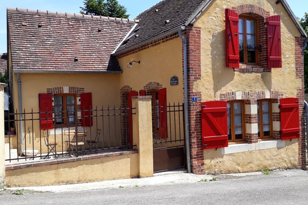 la maison et le parking