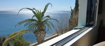 Duplex apartment, sea view, first line.