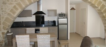 Character cottage situated in the old center of a village for 4 people