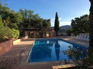 Alberca al aire libre 