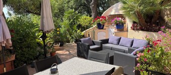 Mas 90m2 in Grimaud with exceptional view of the sea and Gulf of Saint-Tropez