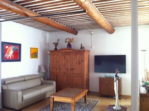 TV, DVD player, video library - Studio in the heart of the Luberon park (Robion)