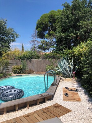 Outdoor pool - Village house in the Luberon with private pool  (Vaucluse)