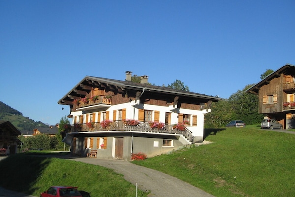 Chalet vue extérieure