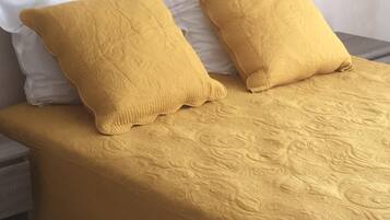 1 bedroom, travel crib, free WiFi, bed sheets